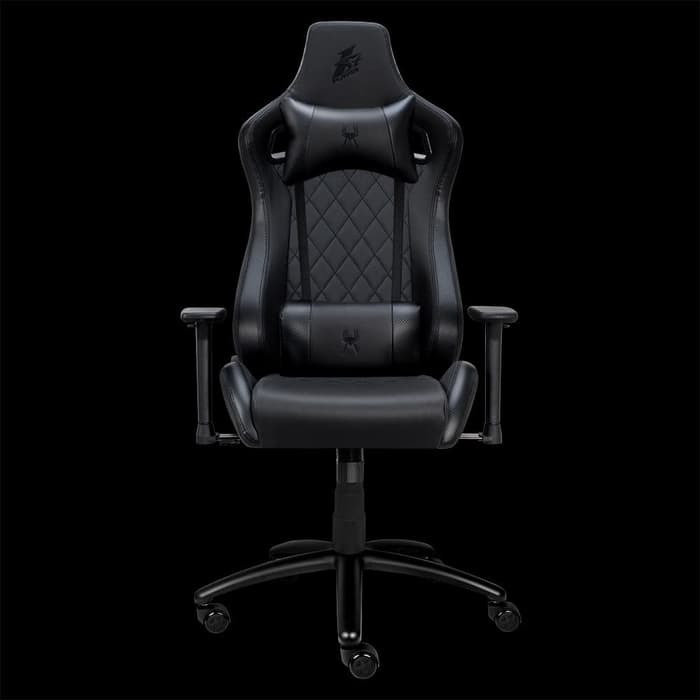 Kursi Gaming 1STPLAYER GAMING CHAIR K2 - BLACK - Comfort - All Steel Skeleton