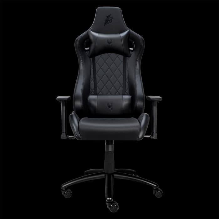 Kursi Gaming 1STPLAYER GAMING CHAIR K2 - BLACK - Comfort - All Steel Skeleton