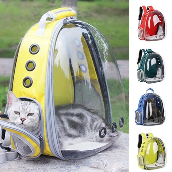 Tas Ransel PET BACKPACK / TRANSPARAN / Tas Hewan Import