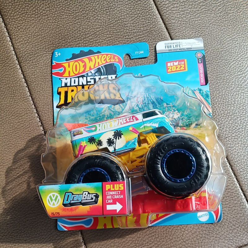 VW DragBus Monster Trucks Hotwheels Volkswagen Hotwheels