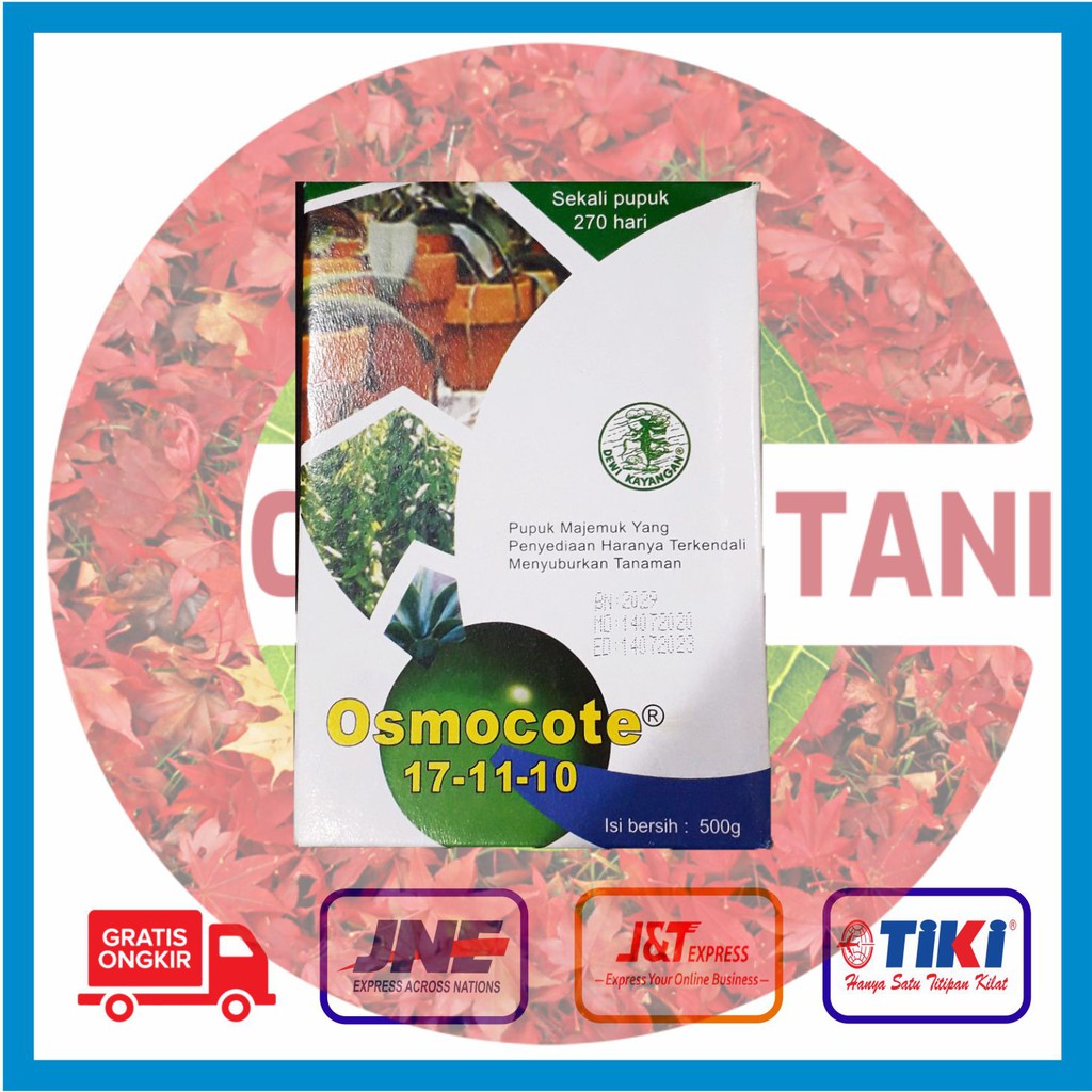 Pupuk Dekastar Osmocote 171110 @ 500 GR