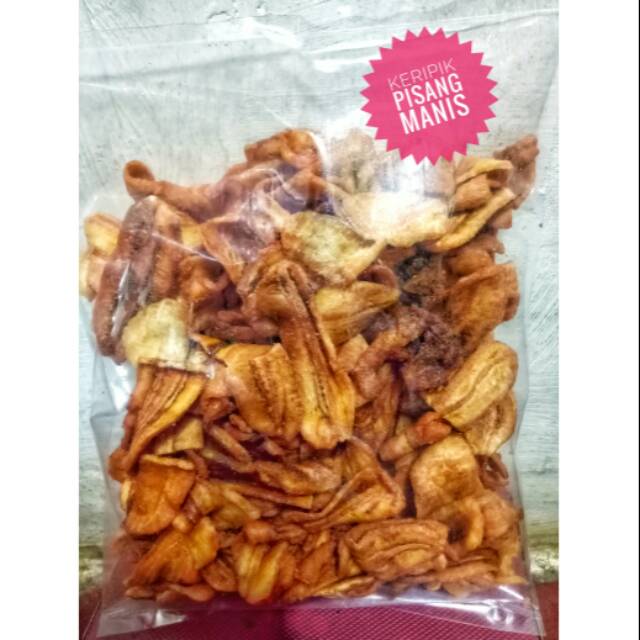 

Keripik Pisang Manis Coklat //Kemasan 250gr//