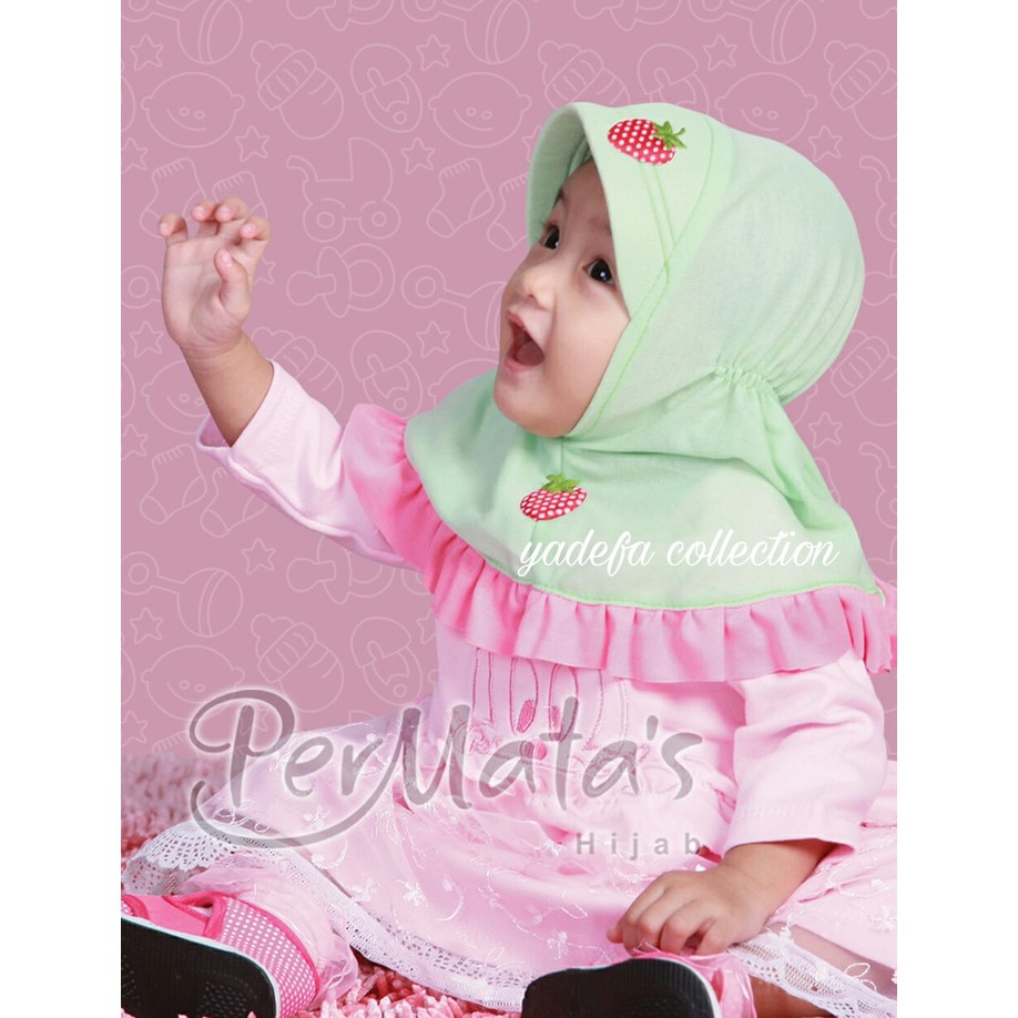 Jibab Bayi/Jilbab Anak Lucu/Jilbab Bayi Lucu/Jilbab Bayi Permata 04
