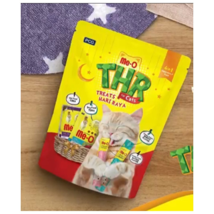 Meo THR treats hari raya for adult