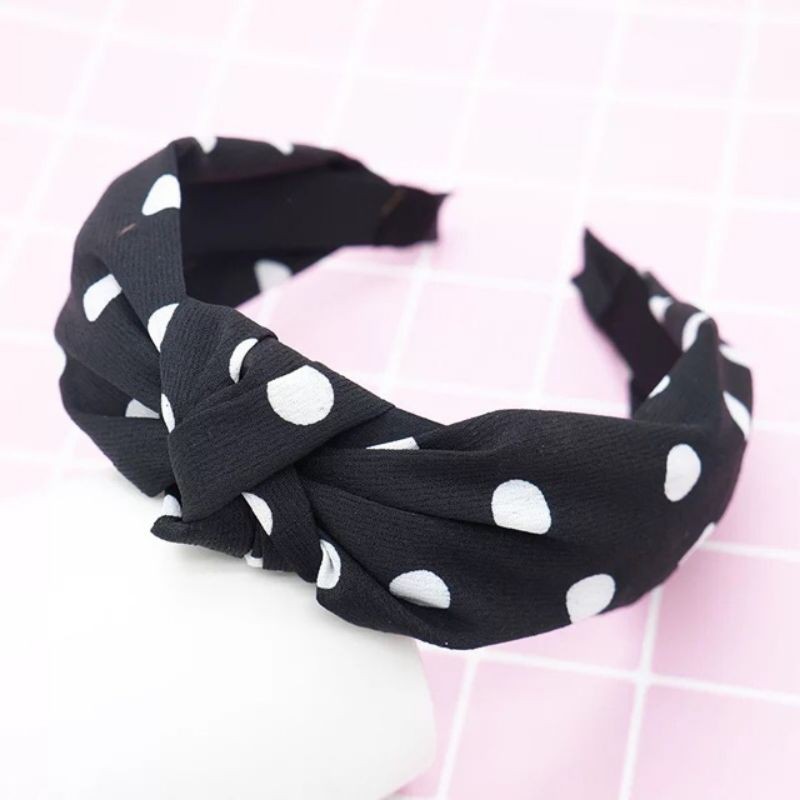 JY B10 BANDANA MOTIF / BANDO SIMPUL AKSESORIS RAMBUT WANITA / BANDO ALA KOREA IMPORT