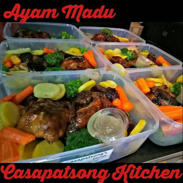 

Ayam Madu Saus Keju