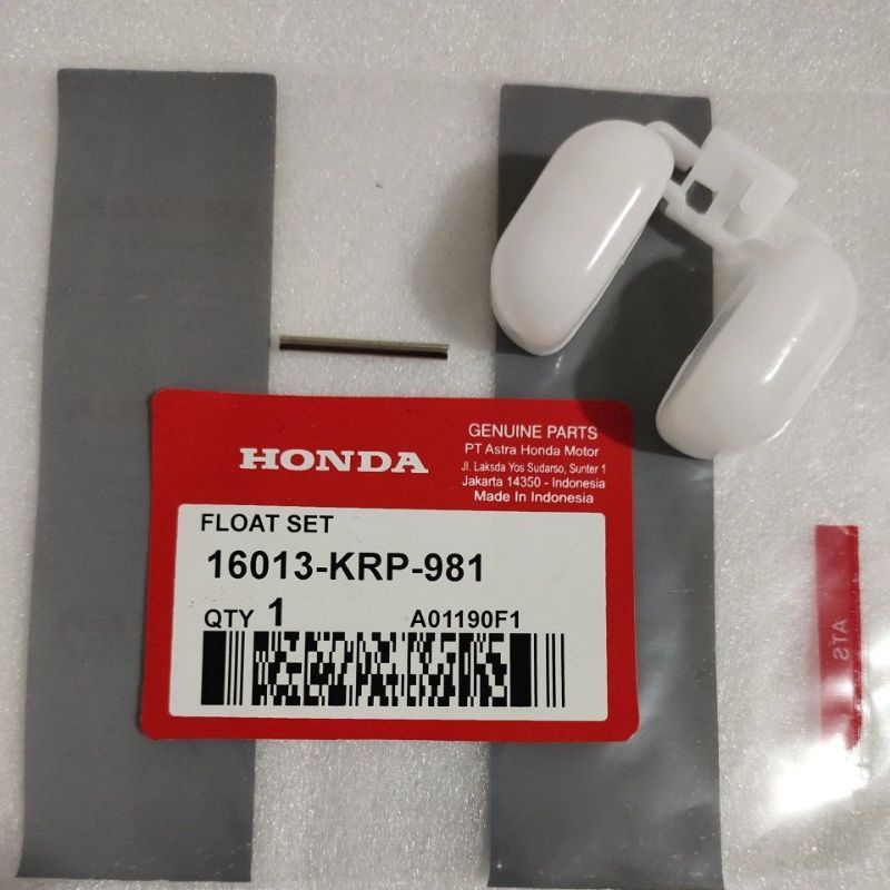 Pelampung apung apung Karburator Karburasi Carburator Honda Vario Beat Scoopy Ori 16013-KRP-981