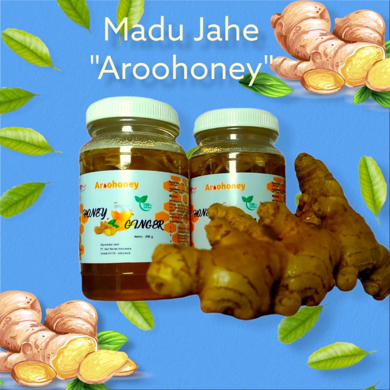 

MADU JAHE - AROOHONEY - 100% MURNI JAR 250 gr