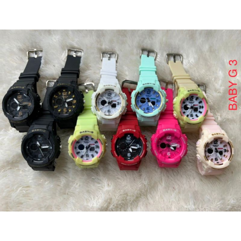 Jam Tangan Wanita Casio Baby G Water Resist - Pilihan Warna