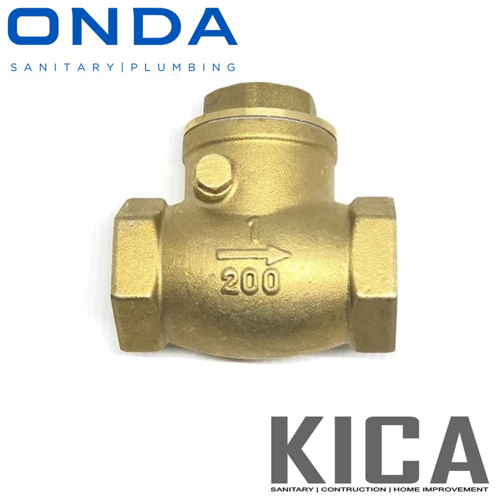 CHECK VALVE 1 INCH ONDA / KLEP TABOK 1 ONDA