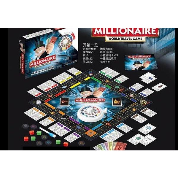 Monopoly Millionaire World Travel