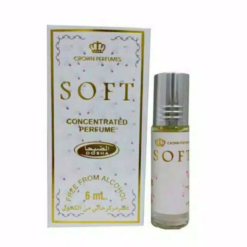 SOFT Dobha 6ml Roll on - PARFUM DOBHA SOFT 6ML GROSIR - PARFUM DOBHA NON ALKOHOL - HALAL