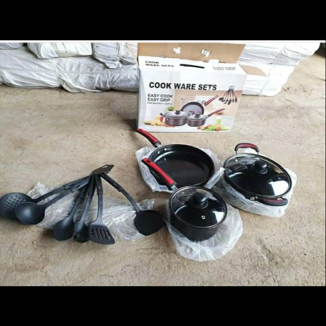 Cookware 5 set BONUS SPATULA 6 PCS