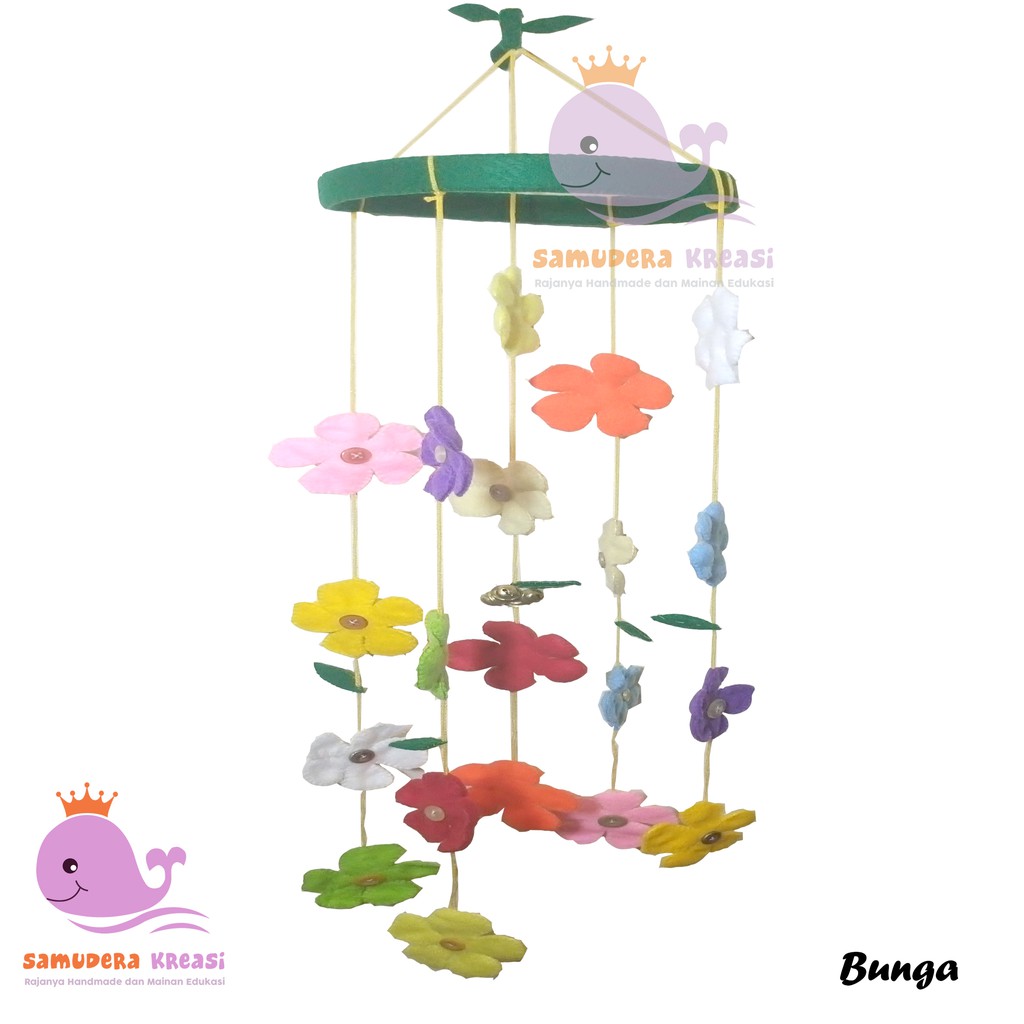 Mainan Gantung Bayi Bahan Flanel Shopee Indonesia
