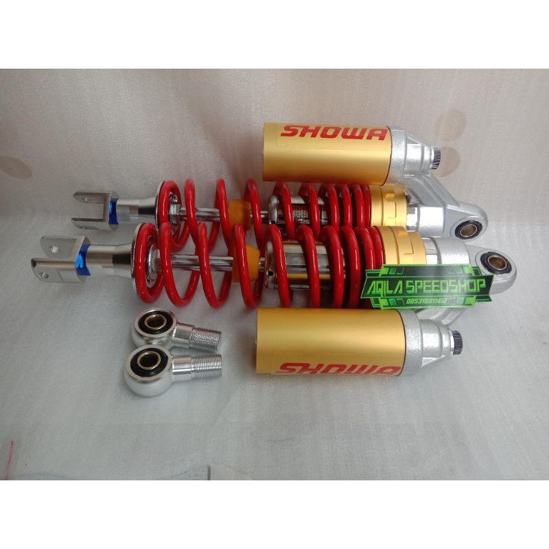 Shock Showa Non Stel ukuran 340mm Universal Pcx-Nmax-GL-Tiger-Wave-Megapro-Xmax-Adv-Rx King