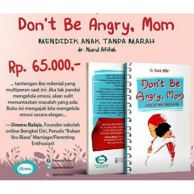 Jual Dont Be Angry Mom | Shopee Indonesia