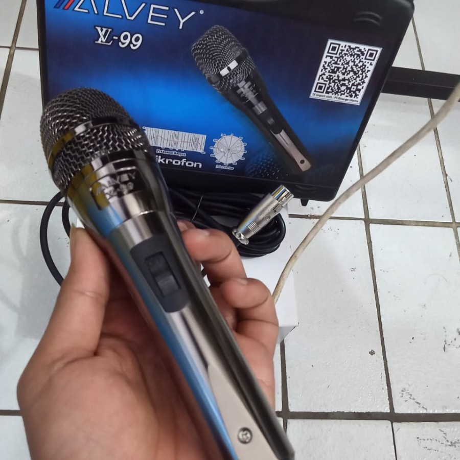 ALVEY Microphone / Mic Karaoke LV 99