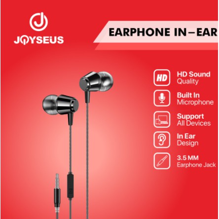 JOYSEUS In-Ear Earphone HIFI Stereo Wired - EP0014