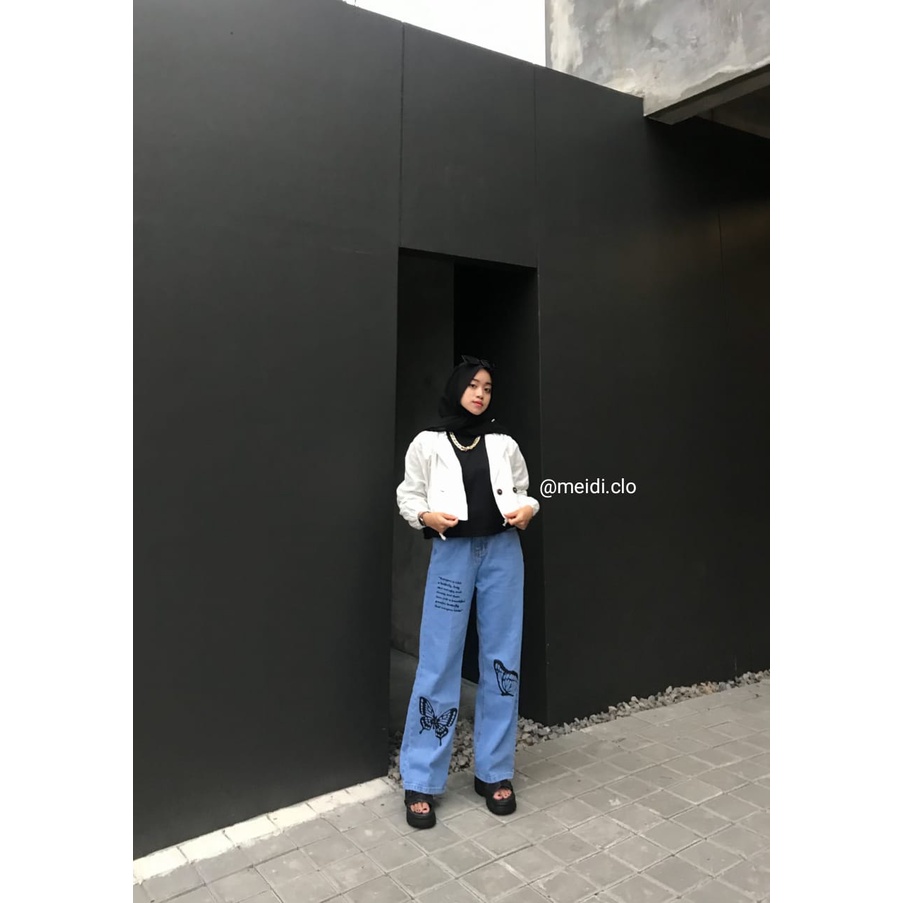 CROP BLAZER LINEN CRINKLE WANITA/RISA CROP BLAZER IN BROKEN WHITE