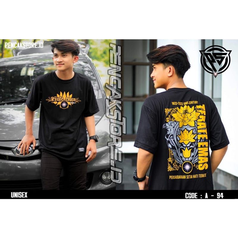 KAOS PSHT kaos terate emas UK M-XXL kaos terate emas murah kaos psht terbaru kaos psht keren kaos terlaris kaos psht satu abad