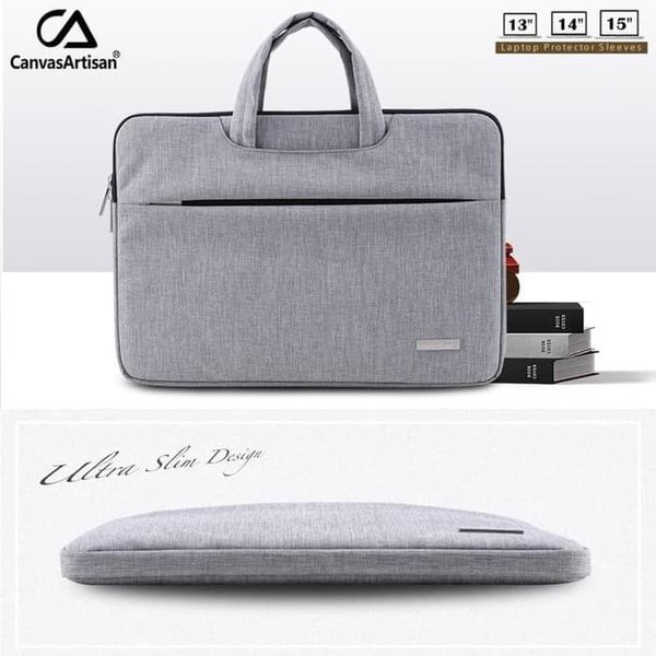 Laptop Acer Aspire 3 14 Inch Tas Sleeve Laptop Bag Leather Canvas Premium Pouch Waterproof  Cas