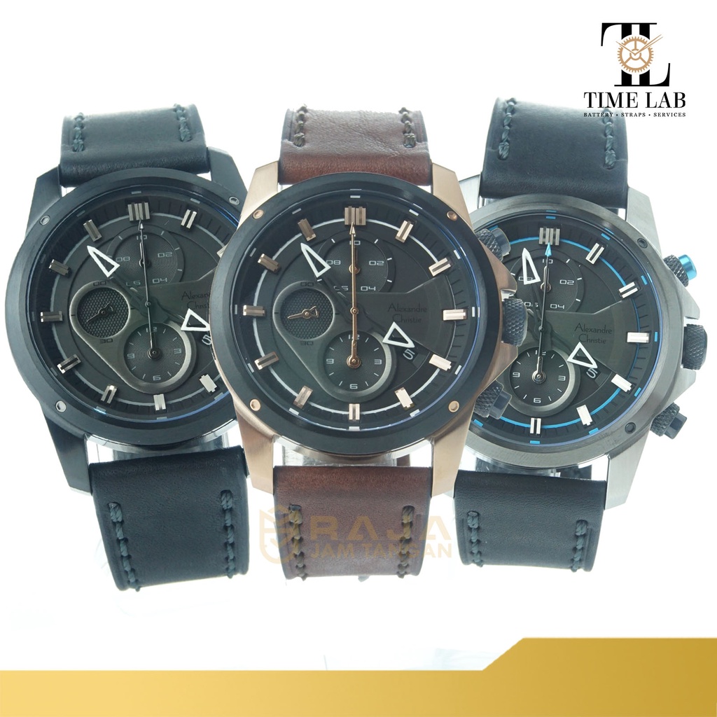 JAM TANGAN ALEXANDRE CHRISTIE AC 6593 / AC6593 / AC6593MC PRIA ORIGINAL