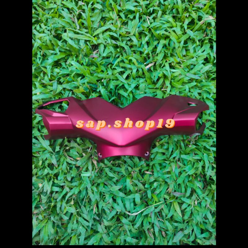 batok depan honda beat karbu warna merah doff