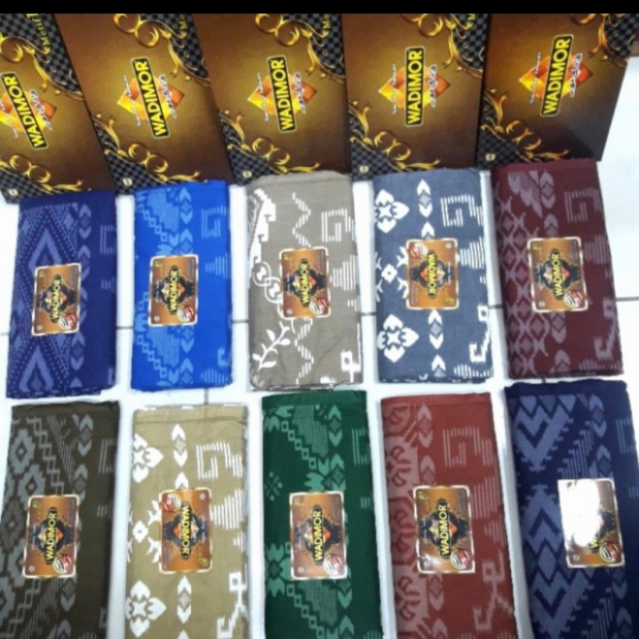 grosir 10 pcs sarung wadimor motif bali grosir murah sarung dewasa