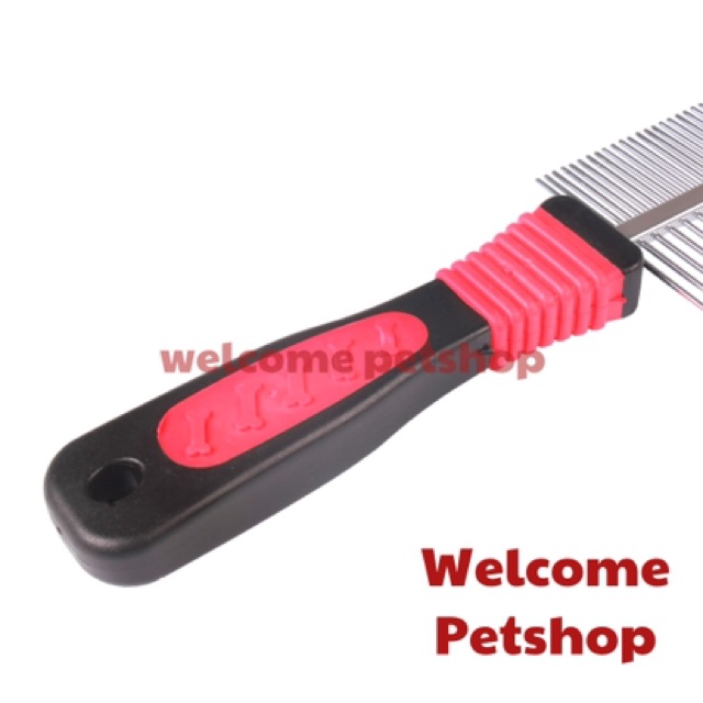 Sisir Double Besi untuk Kucing / Anjing / Sisir Kucing / Sisir Anjing