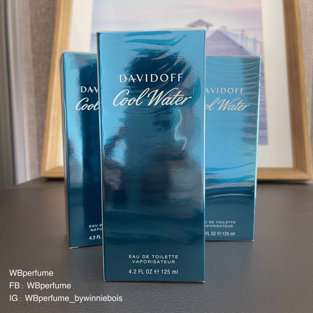 Parfum Pria Singapore Minyak Wangi Laki Laki Non Alkohol Nonstop Davidoff Cool Water 125 ml Parfum T