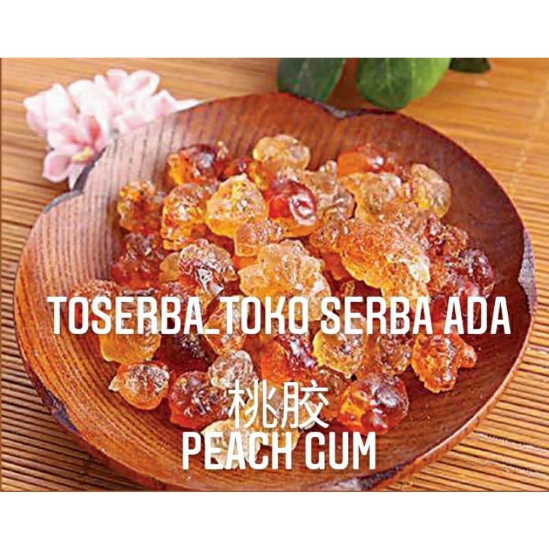

100gr Herbal Tao Jiao 桃胶 Peach Gum Premium Grade