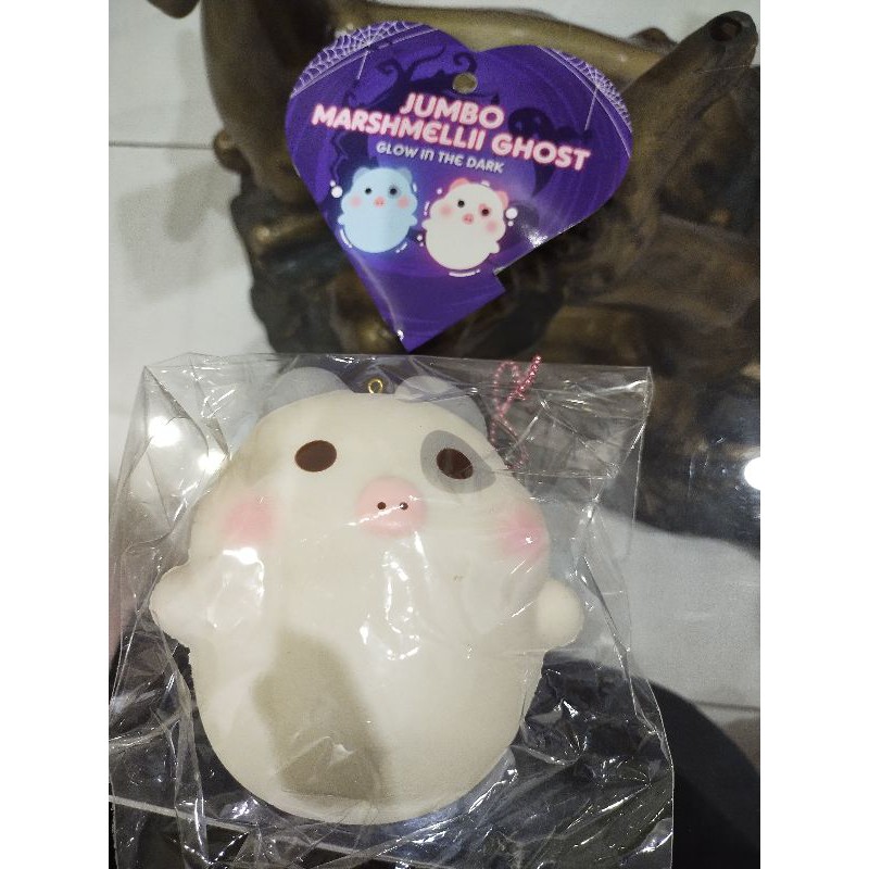 JUMBO Marshmelli ghost boy marshmellii squishy Promo sale flashsale squishy Licensed bnip