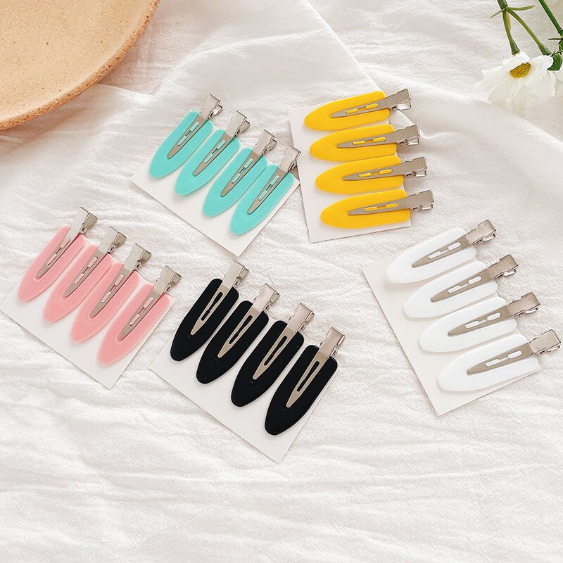 Jepitan Rambut Gaya Korean / Jepitan Warna Warni Bahan besi / Hair Pin Jepitan Rambut