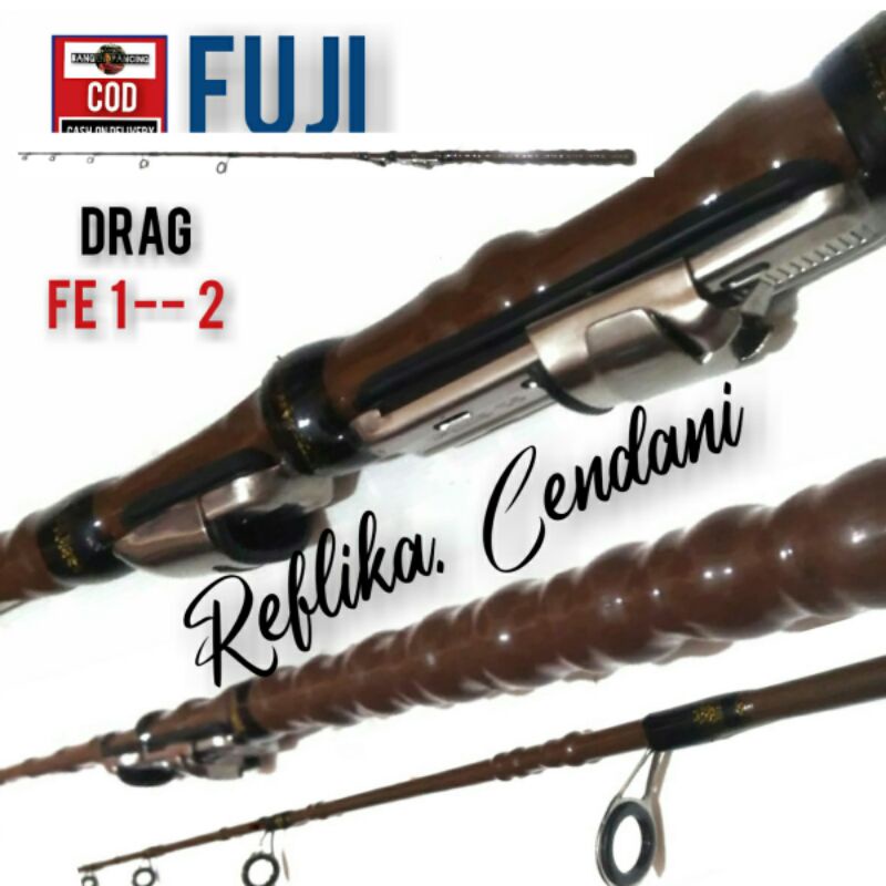JORAN PANCING Fiber solid model terbaru ring fuji super kuat cendani  galatama 120 cm PE  (1 --2 )