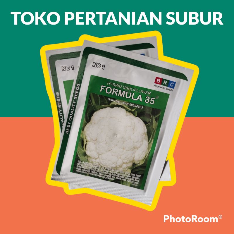 Benih Kembang Kol - FORMULA 35 - 10 gr
