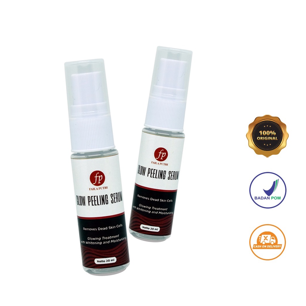 FP FAILA PUTRI GLOW PEELING SERUM  / glowing pemutih wajah BPOM untuk yang susah putih
