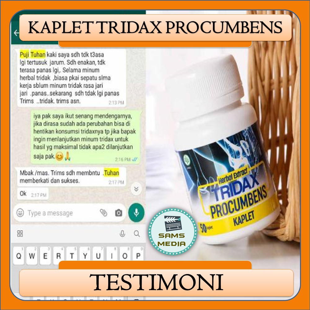 (BISA COD) Tridax Procumbens Kaplet Original | Obat Nyeri Sendi Rematik Asam Urat Ampuh