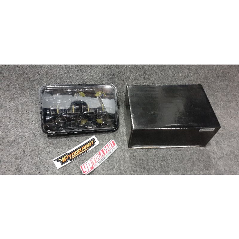 lampu daymaker kotak 10 LED