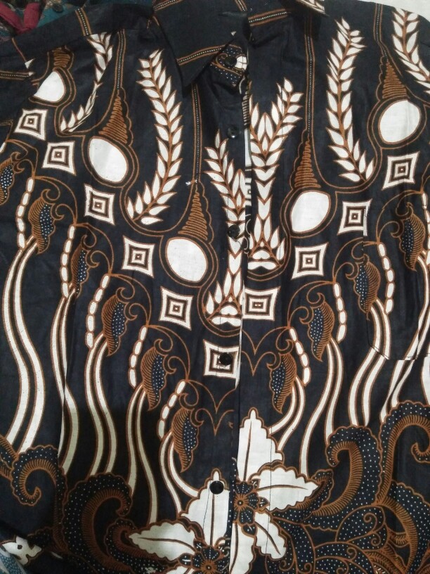 Baju Batik Pria Slimfit Big Size M L Xl Xxl Atasan Kemeja Batik Lengan Panjang Original