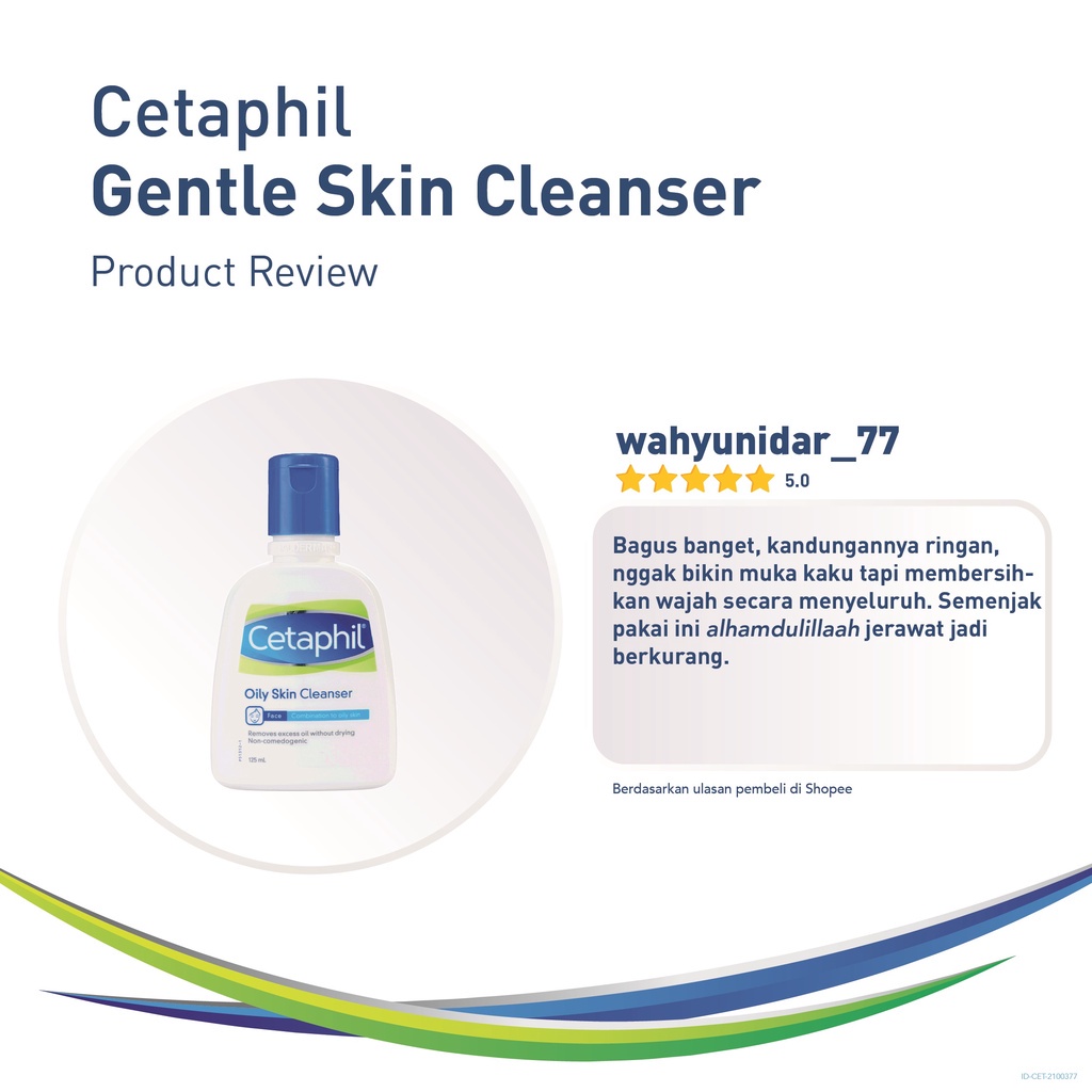 Cetaphil Oily Skin Cleanser / Skin Care Pembersih Muka untuk Kulit Berminyak - 125ml