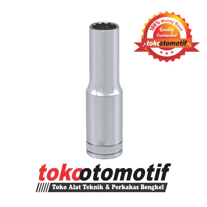 Mata Sok Panjang 12pt 3/8" 8mm / Mata Kunci Sock Sok Socket