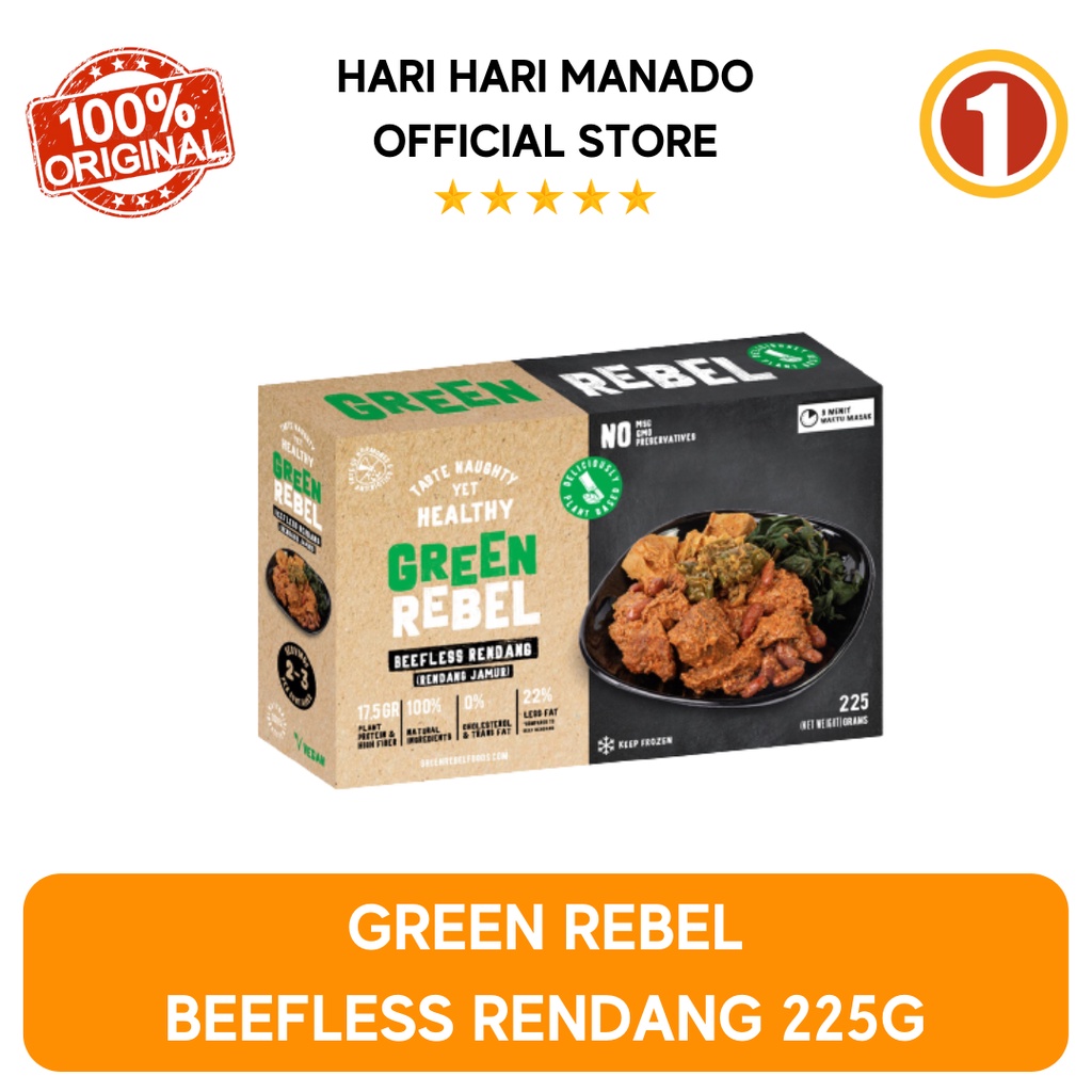 

GREEN REBEL BEEFLESS RENDANG 225G
