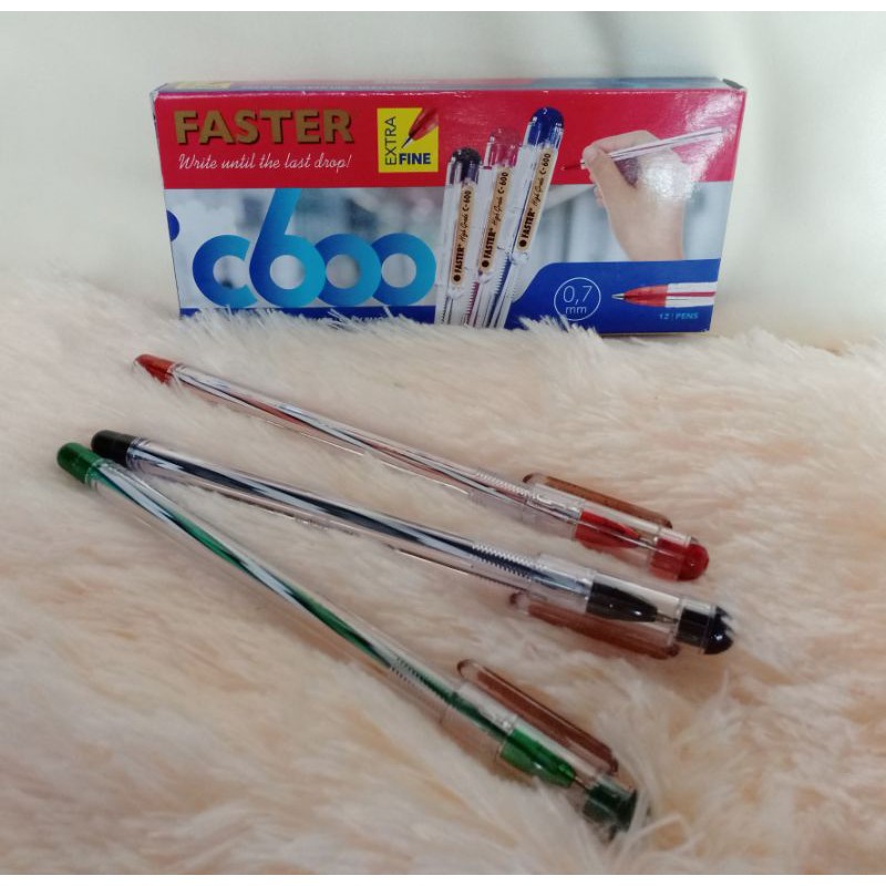 

COD BALLPOINT/PULPEN FASTER C600 EXTRA FINE