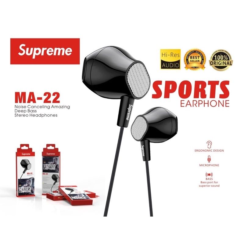 HF/HEADSET SUPREME SPORTS MA-22 ORIGINAL GT