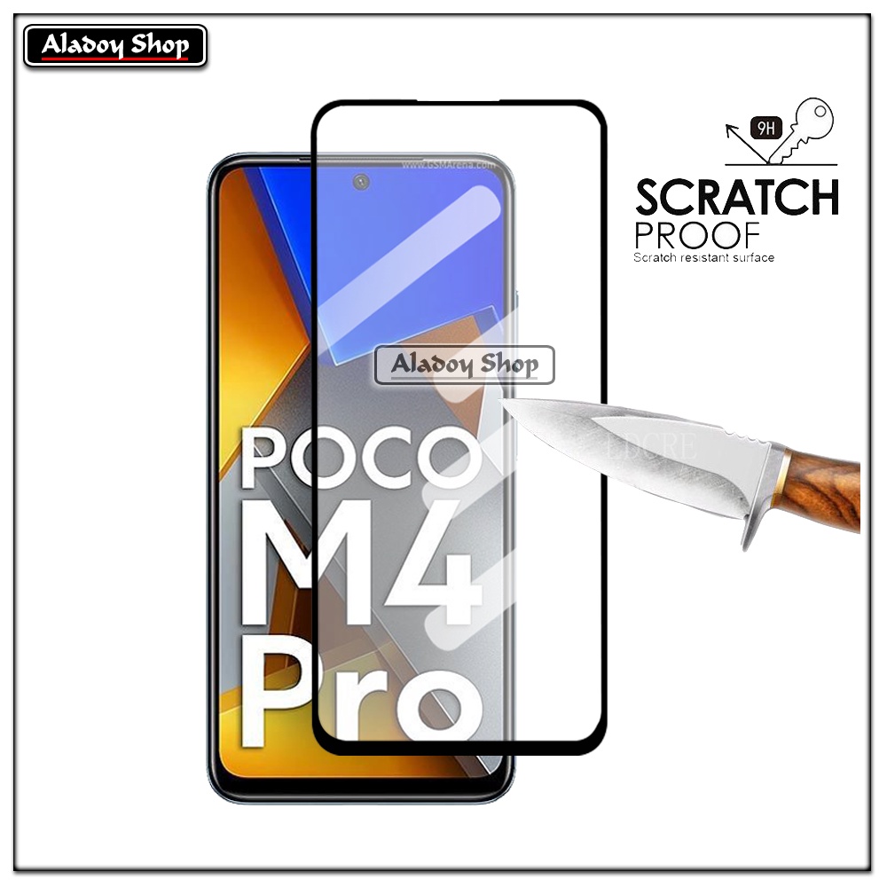 PAKET Tempered Glass Layar Xiaomi Poco M4 Pro Free Tempered Glass Camera