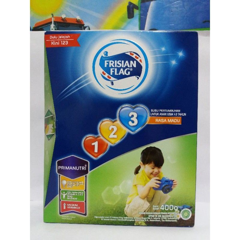Susu Frisian Flag 123 Madu 400 g