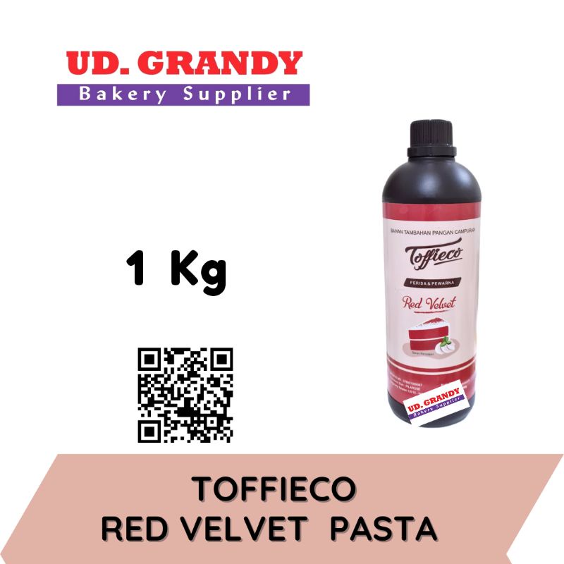 

Toffieco Kopi Pasta, Jeruk Pasta, Mango Pasta, Moka Pasta, Red Velvet Pasta, Stroberi Pasta, Talas Pasta 1kg