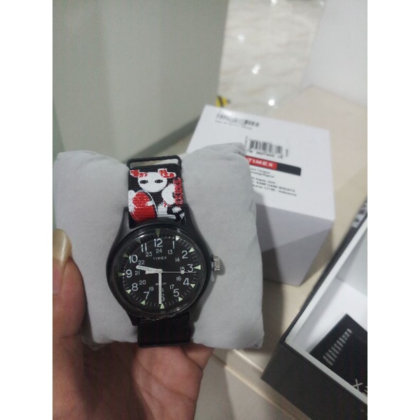 Timex MK1 TW2R37400 Black ,Nylon motif