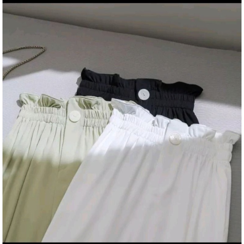 Celana Button Pants / Dorby Pants Celana Kulot