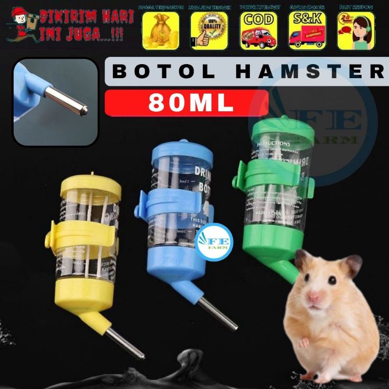 GPSS- Botol Minum Kelinci Hamster 250ml Tempat Minum Kelinci 80ml Tempat Minum Kucing Botol Minum Kelinci 500ml  Kandang Hamster Mainan Hamster Tempat Minum Anjing Tempat Makan Kelinci Botol Minum Anjing Botol Minum Kucing Botol Minum 250ml Dot Kucing